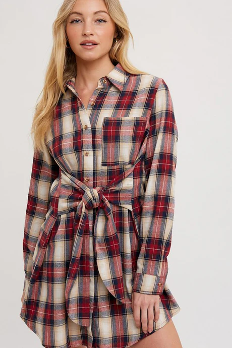 Penny Plaid Dress